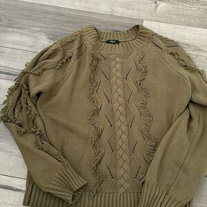 Rails green sweater